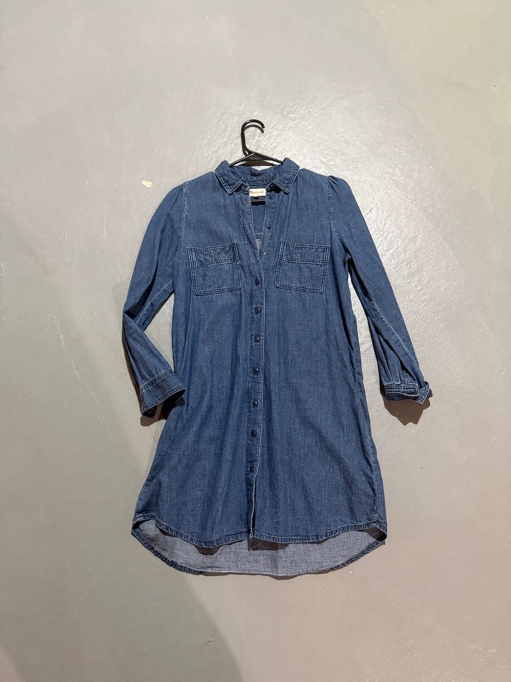 Madewell Blue Denim dress